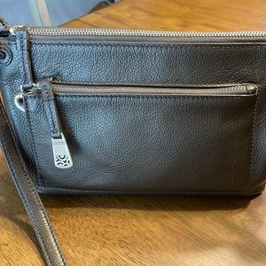 Brighton Bria Messenger handbag, pewter